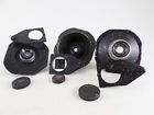 4.5-105-75-55 1101714 1099317 1100920 Meyer Gorlitz Lot Helioplan Enlarger Lenses Mounts Carriers
