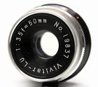 4-35mm Vivitar Beaustiful Lu 50mm F 3.5 Enlarging Lens Negatives 39mm Thread