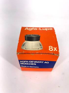 Agfa 6610 Lupe 8x Model Made In Germany