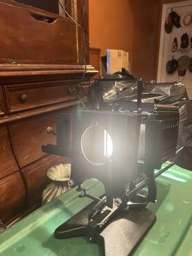 Bausch & Lomb Optical Co. 134091 And Co. Glass Slide Projector