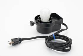 Beseler 10-43755-15 23c Series Lamp Cap For Darkroom Enlarger Black With Good Bulb