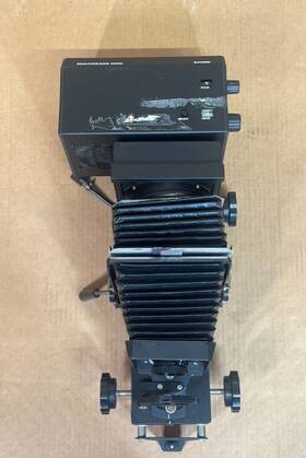 Beseler 100h Ilford Multigrade Darkroom Photo Enlarger Head Nikkor Lens Good For Parts