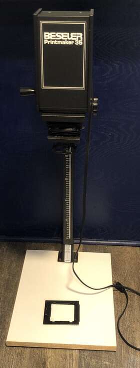 Beseler 3535 Printmaker 35 Condenser Black And White Photo Enlarger With Beslar Lens