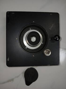 Beseler 51mmlens 45m/ 23c 51mm Decar Lens F4.5 Front Cap 4x4 Board/pilot Light