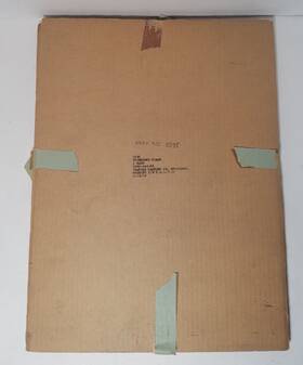 Beseler 5620-274-6849 Rare Vintage 1962 New Nos 11x15 Heat Absorbing Glass For Film Processing
