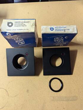Beseler 8023-8028 #8023 #8028 4x4 Lens Board With Pilot Light 23c 45m Cb7