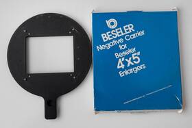 8341 Beseler 8331 4x5 Universal Glass Negative Carrier For 45m And Cb7 Enlarger #8341