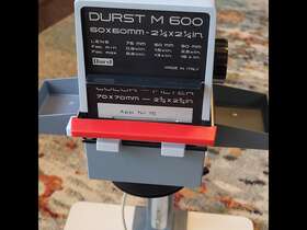 Durst M600 Durstm600 Sixneg 6x6 120 135 Film Enlarger Schneider 75/ 4.5 Lens Timer Extra