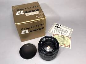 Nikon 905632 Rare Nippon Kogaku 210mm F/5.6 El-nikkor Enlarging Lens No.905632