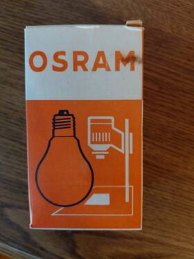 Osram 4630 Dyz 110v 150w Analog Photo Enlarger Bulb White