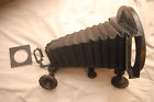 Pinion Bellows Enlarger Burke 4x5 Rack Vintage Assembly Lensboard James