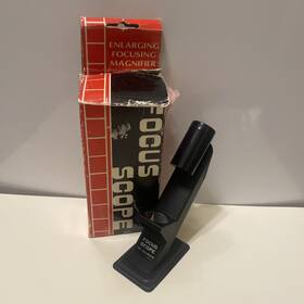 22-166-0319 Qualide Vintage Enlarger Focus Scope For Darkroom Focusing Made In Japan Box