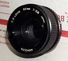 Rare Minolta 50mm 5.6 .rokkor 35mm . Format