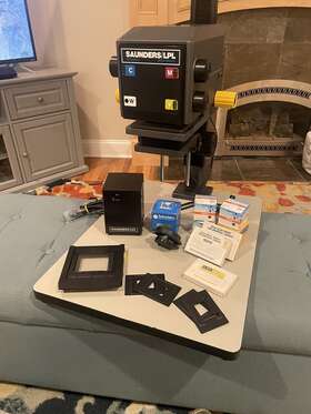 Saunders Lpl 670 Dxl Saunders/lpl Dichroic Darkroom Photo Enlarger With Extras