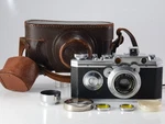 Canon Hansa 1935 Nippon Kogaku Tokyo Nikkor 5CM F/3.5 Early Lens Mount #318. Fixed Price $5500.00.