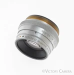 Bausch & Lomb 91MM F4.5 Tessar 1C Leica Lens (head Only) Exc-. Fixed Price $902.95.
