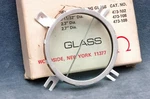 Omega Heat Absorbing Glass 2.3" Od D-housing #473-108 Nos Free Usa Delivery. Fixed Price $21.99.