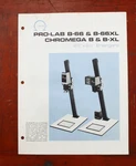 Pro-lab B-66(XL) And Chromega B(-xl) Enlargers Sales BROCHURE/214164. Fixed Price $15.00.
