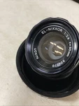 Nikon El-nikkor 50MM F/2.8 Enlarger Lens W/ Case & Box Made In Japan. Fixed Price $49.00.