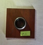 Elgeet Apos 165MM F4.5 Colorstigmat Large Format Barrel Lens On 6X6 Wood Board. Fixed Price $29.99.