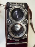 1957 Rolleiflex 2.8E Xenotar 80MM F/2.8 Tlr Camera + Original Case, Books,cable. Fixed Price $849.00.