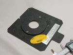 Rare D3AUTOMEGA Series Flat Lens Board W/ 39MM Smooth Hole Mount. Fixed Price $53.00.