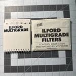 Vintage Rare Ilford Multigrade 11 Filter Set Complete Very Good Condition. Fixed Price $41.80.