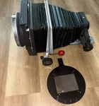 Beseler 45MX Upper Negative Stage Assembly Lower Focus Bellows With Carrier. Fixed Price $187.50.