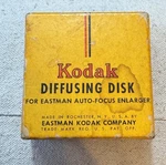 Vintage Kodak Diffusing Disk No. 2 For Eastman Auto-focus Enlarger. Fixed Price $49.99.