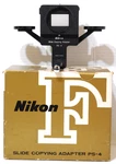 Nikon PS-4 Slide Copying Adapter Original Box. Fixed Price $44.95.