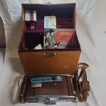 Vintage Polaroid Land Camera Speedliner 95A + Leather Case & Extras. Fixed Price $36.40.
