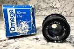 El Omegar 75MM F/3.5 Enlarging Lens For Darkroom Enlarger L455-111. Fixed Price $24.00.