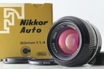 Near Mint Nikon New Nikkor 50MM F/1.4 Pre-ai Non-ai Lens W/ Box Japan #3441. Fixed Price $109.99.