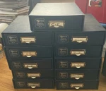 Print File 35MM Negative Preservers 35-7A Archival Storage Box Camera Film. Fixed Price $95.00.