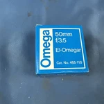 Simmon El-omegar 50MM F/3.5 Enlarging Lens Box M39 Mount V21. Fixed Price $34.99.
