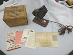 1950S Federal Model 8A 8MM Enlarging Camera 127 Film + Box Paperwork. Fixed Price $29.50.