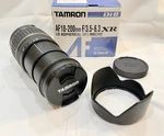 Tamron Di Ii Af 18-200MM F/3.5-6.3 Xr Ld Macro Zoom Lens Canon 62MM W/hood. Fixed Price $198.00.