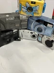 Cameras From Kodak (base Charger) Fuji, Le Clic, Swim Ways, Polaroid (untested). Fixed Price $103.50.