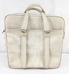 Vintage Samsonite Silhouette Luggage Shoulder Bag Tote Carry Ivory With Key. Fixed Price $26.00.
