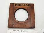 Bausch & Lomb "protar" 4X4" 55MM Hole Wood Lens Board. Fixed Price $33.49.