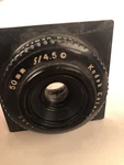 Kodak 50MM F4.5 Enlarging Ektanon Enlarger Lens Vintage Black. Fixed Price $17.00.
