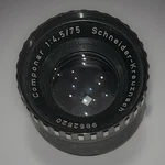Schneider-kreuznach Componar 1:4.5/75 75MM Enlarger Lens. Fixed Price $24.99.