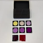 Vintage Beseler Variable Contrast Filters Set Black White Darkroom Printing. Fixed Price $24.99.