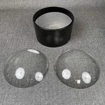 Double Condenser Set For Omega Series 4X5 Enlarger 6 1/2" Diameter. Fixed Price $185.00.