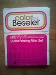 Color By Beseler #8932 Printing Filter Set 5 1/2 In. For 23C Complete. Fixed Price $39.99.