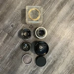 Elgeet 135MM F4.5 Colorstigmat Enlarger + Others. Fixed Price $39.00.