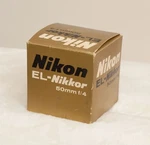 Nikon El-nikkor 50MM F/4 Enlarger Lens. Fixed Price $30.00.