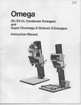 Chromega D-5/D5-XL Enlarger Instruction & Parts Manual (**copy F/original). Fixed Price $15.00.