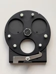 Omega 404-867 Rotating 3 Lens Turret For Series Enlargers Darkroom Printing. Fixed Price $45.00.