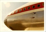 Twa Jetliner Reflective Nose 1968 Kodak Color Photograph Lens Flare Pitot Tubes. Fixed Price $10.49.